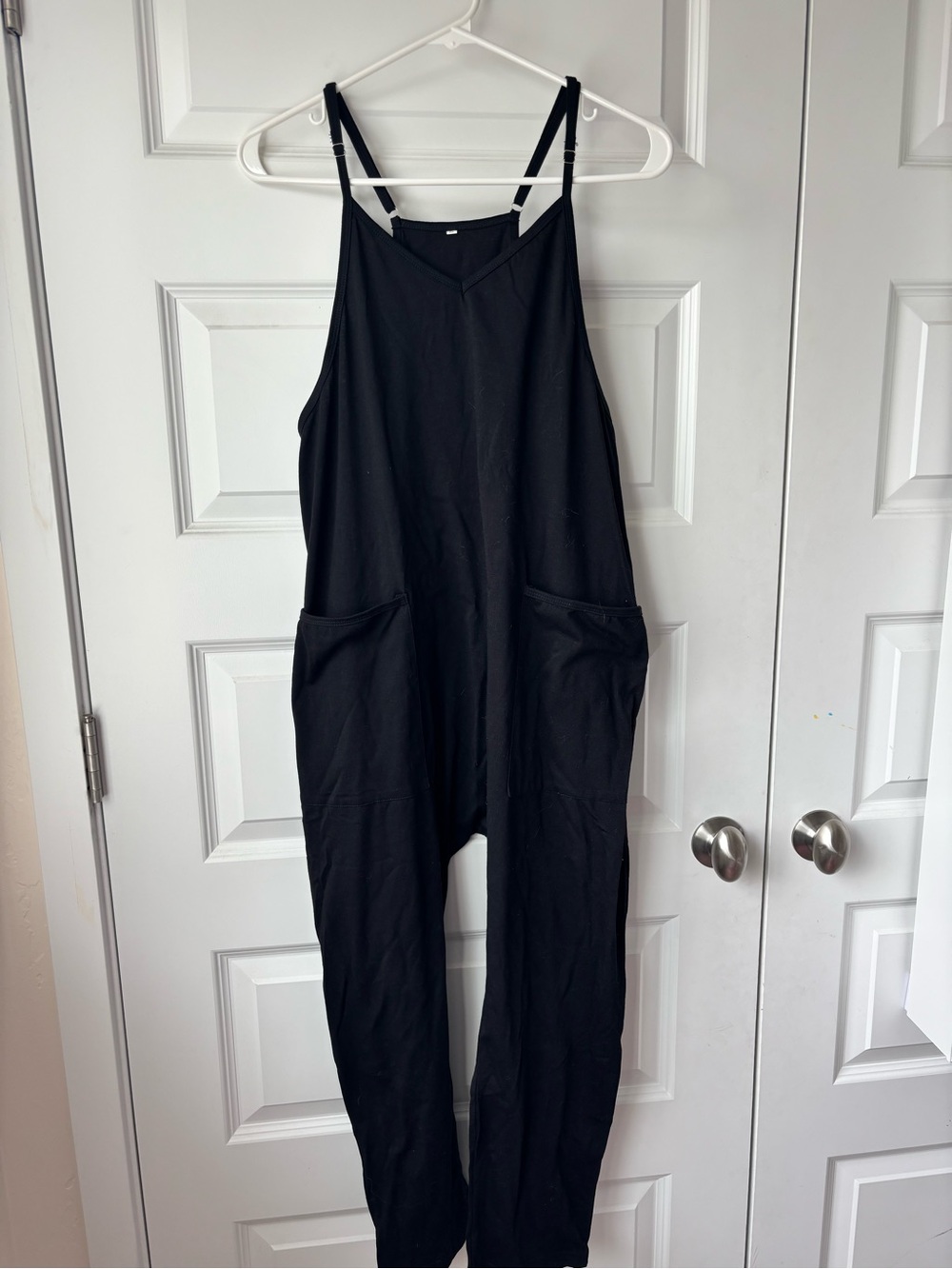 Black Womens Sleeveless Jumpsuit